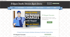 Desktop Screenshot of ledtvrepair.ca